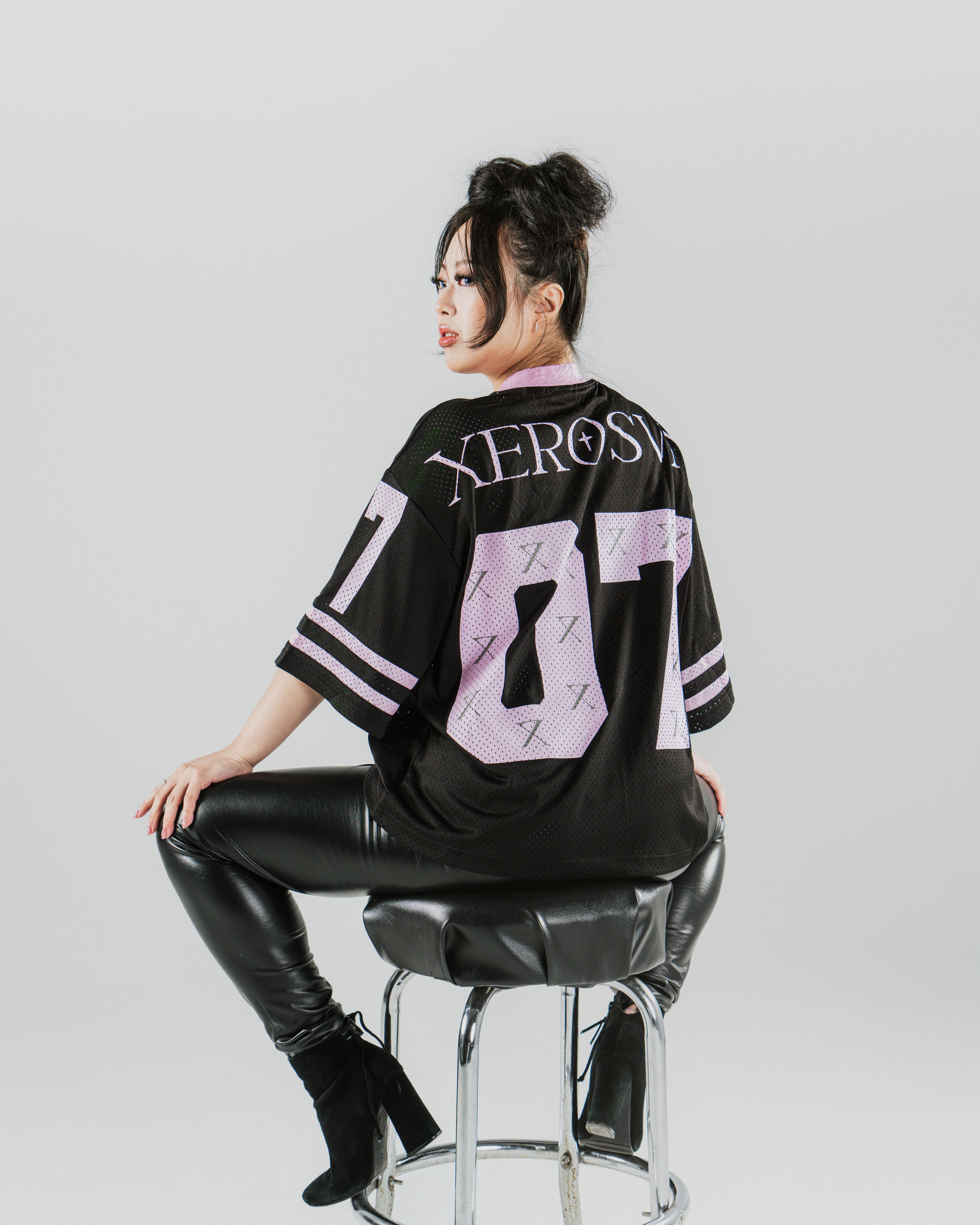 Pink Cropped Jersey