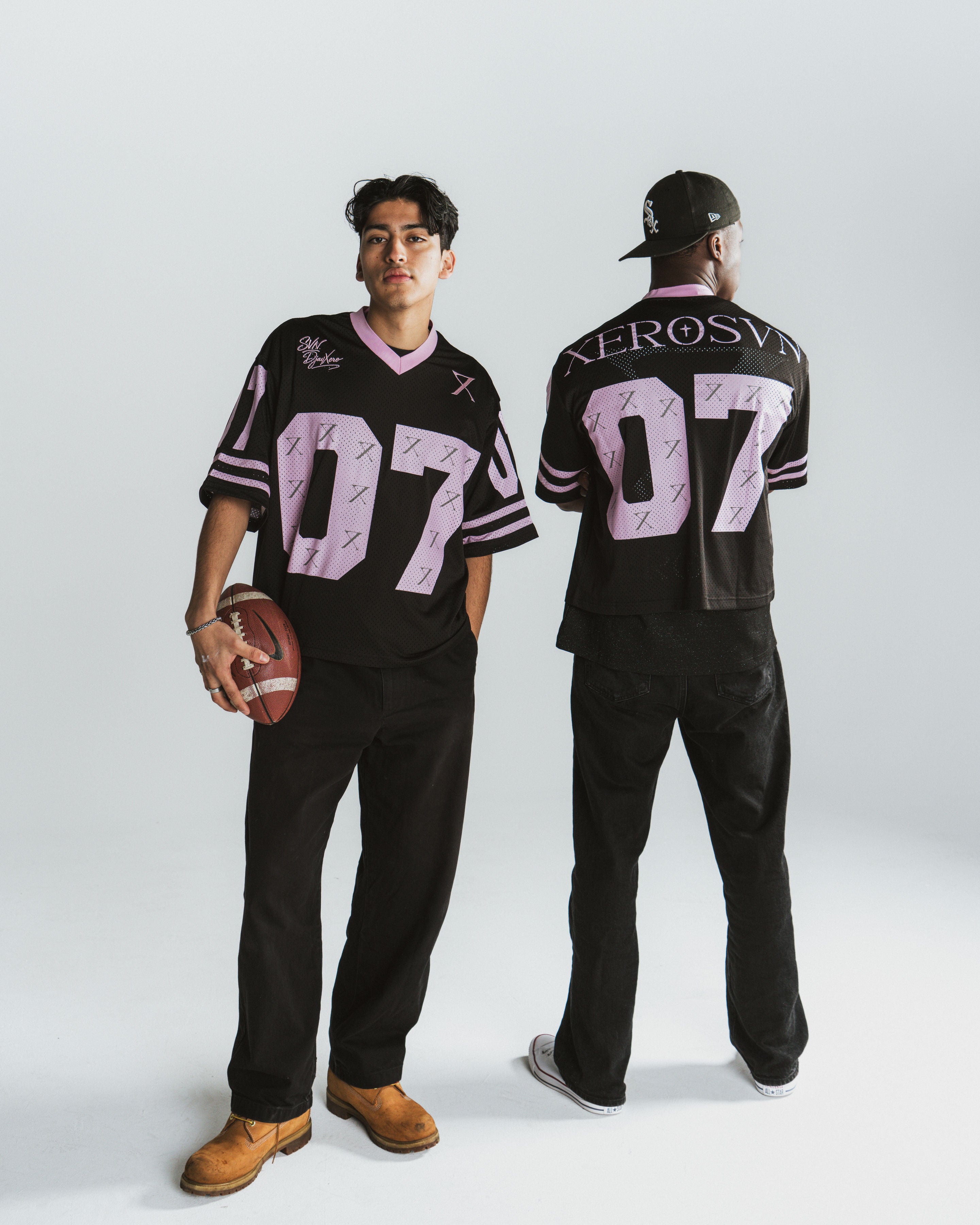 Pink Cropped Jersey