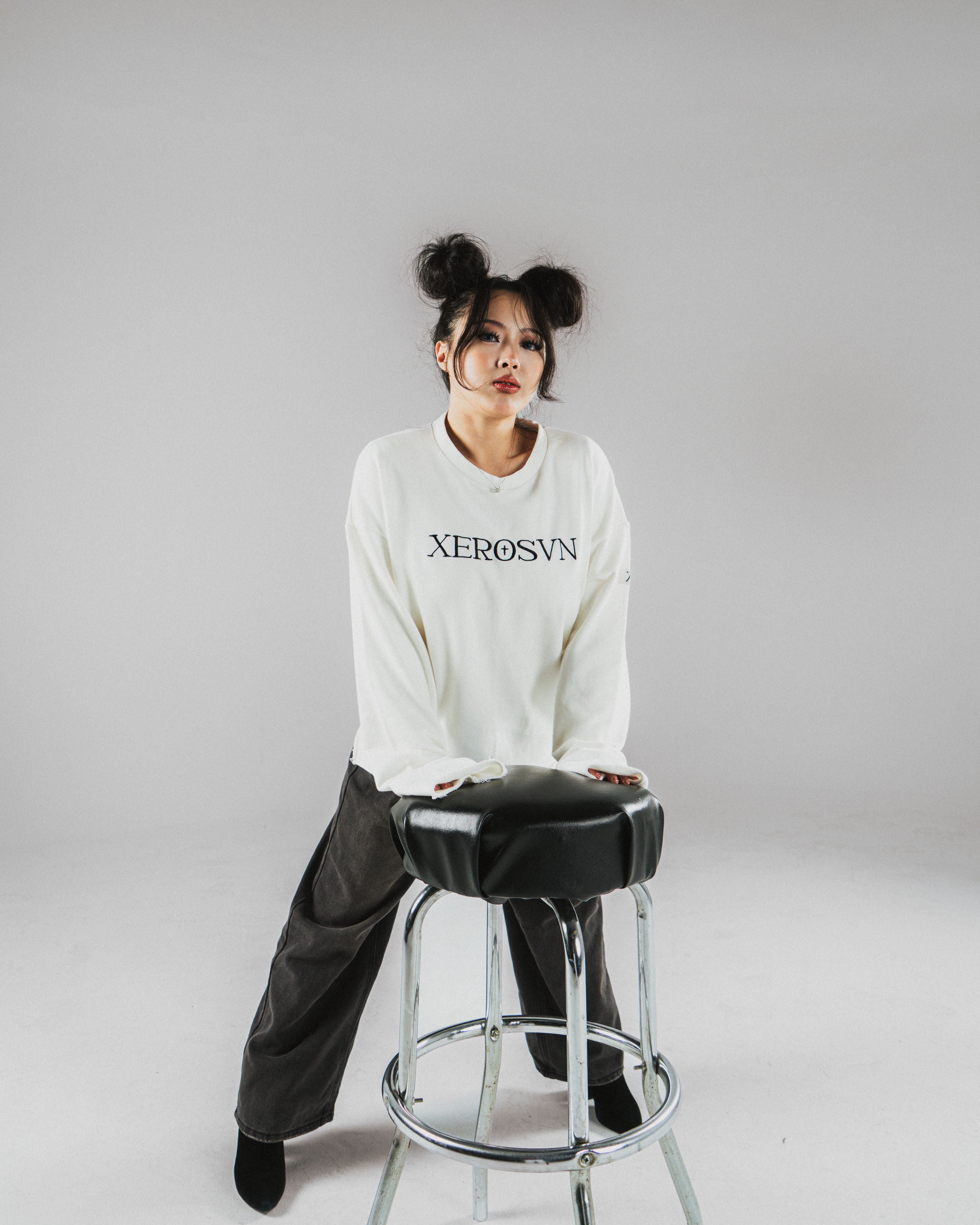 Ocha White Long sleeve